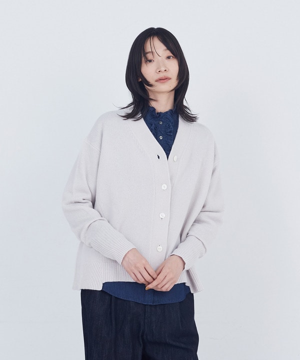 【ADIEU TRISTESSE】ウールカシミヤニットカーディガン