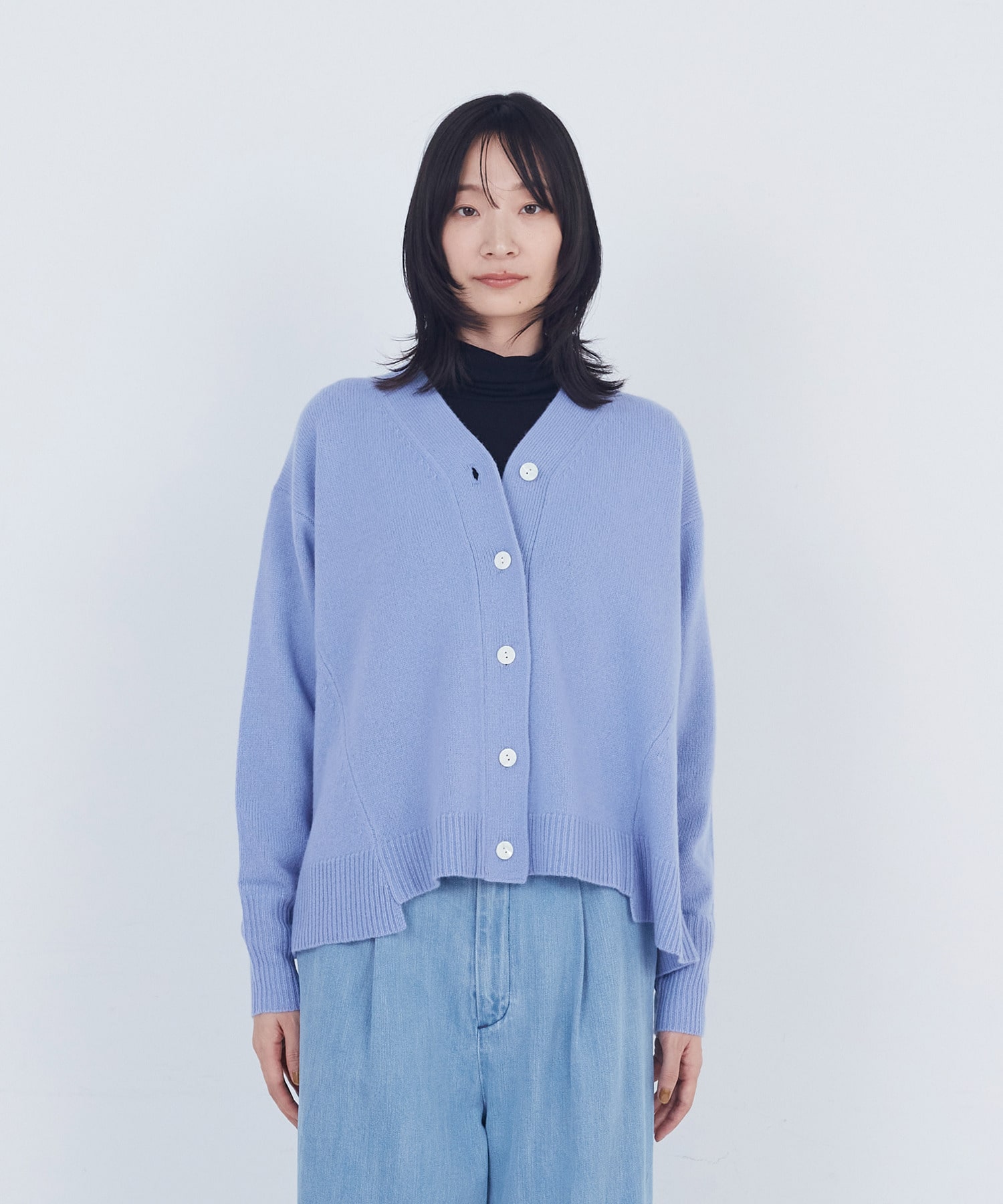 【ADIEU TRISTESSE】ウールカシミヤニットカーディガン 詳細画像 ピンク 12