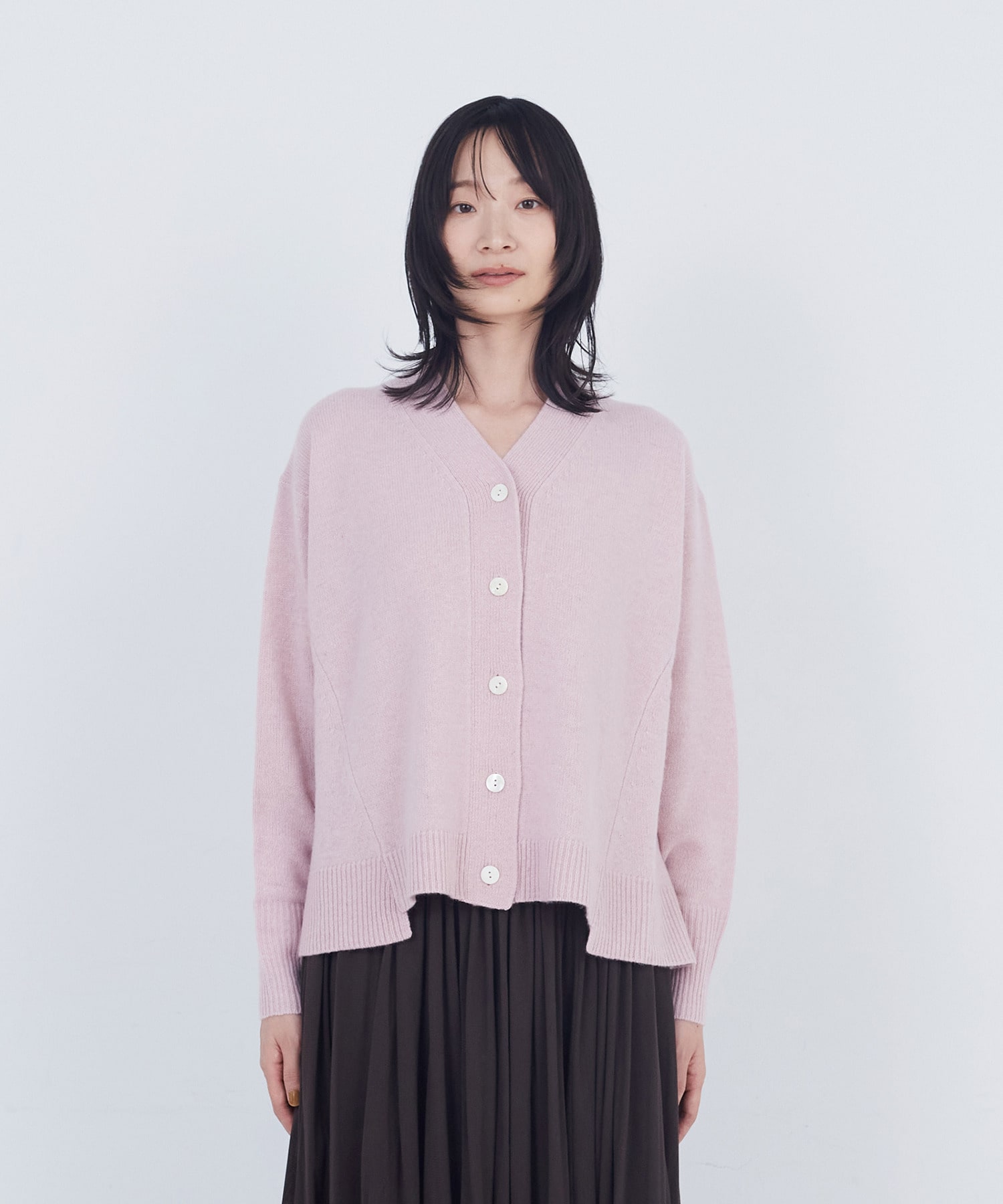 【ADIEU TRISTESSE】ウールカシミヤニットカーディガン 詳細画像 ピンク 18