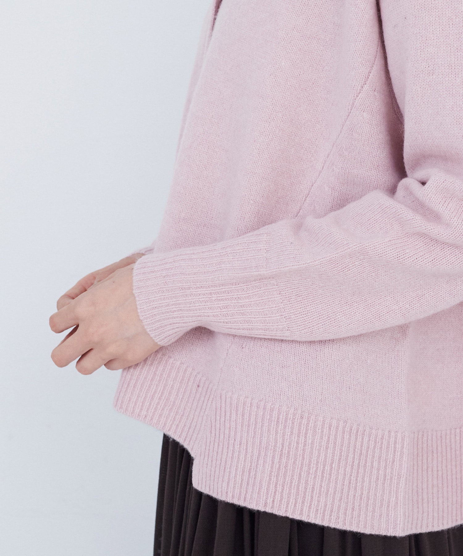 【ADIEU TRISTESSE】ウールカシミヤニットカーディガン 詳細画像 ピンク 23