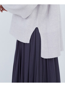 【ADIEU TRISTESSE】ロールカラーパフスリーブニット 詳細画像 グリーン系その他 21