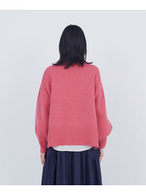 【ADIEU TRISTESSE】ロールカラーパフスリーブニット 詳細画像 グリーン系その他 5