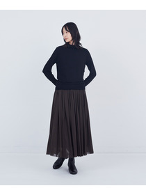 【ADIEU TRISTESSE】ガーゼベア天竺タートルネックカットソープルオーバー 詳細画像 ブラック 10