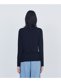 【ADIEU TRISTESSE】ガーゼベア天竺タートルネックカットソープルオーバー 詳細画像 ブラック 14