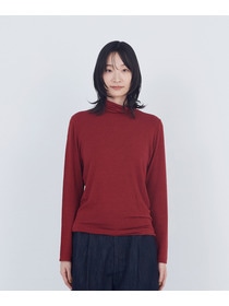 【ADIEU TRISTESSE】ガーゼベア天竺タートルネックカットソープルオーバー 詳細画像 ブラック 19