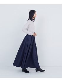 【ADIEU TRISTESSE】ガーゼベア天竺タートルネックカットソープルオーバー 詳細画像 ブラック 2