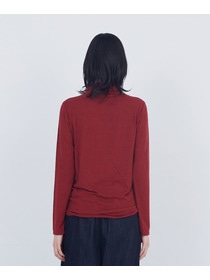 【ADIEU TRISTESSE】ガーゼベア天竺タートルネックカットソープルオーバー 詳細画像 ブラック 21