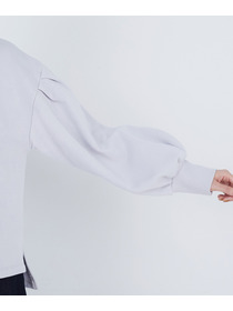 【ADIEU TRISTESSE】ボリュームスリーブカットソープルオーバー 詳細画像 ブラック 20