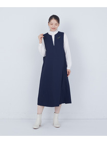 【ADIEU TRISTESSE】綿チュール×カットソーブラウス 詳細画像 ブラック 18