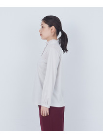 【ADIEU TRISTESSE】綿チュール×カットソーブラウス 詳細画像 ブラック 6