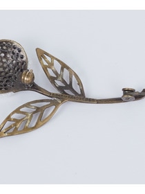 【ADIEU TRISTESSE】【クリスマスマルシェ】フラワービーズブローチ 詳細画像 レッド 10