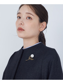 【ADIEU TRISTESSE】【クリスマスマルシェ】フラワービーズブローチ 詳細画像 レッド 4