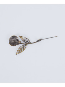 【ADIEU TRISTESSE】【クリスマスマルシェ】フラワービーズブローチ 詳細画像 レッド 9