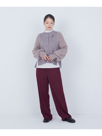 【ADIEU TRISTESSE】【クリスマスマルシェ】両サイドお花ブローチ 詳細画像 オフホワイト 5