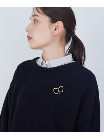 【ADIEU TRISTESSE】【クリスマスマルシェ】ちょうちょブローチ 詳細画像 ゴールド 3