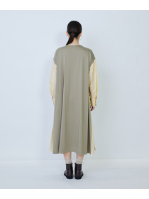 【LOISIR】コットンポンチコンビネーションワンピース 詳細画像 グリーン系その他 15