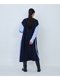 【LOISIR】コットンポンチコンビネーションワンピース 詳細画像 グリーン系その他 3