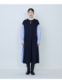 【LOISIR】コットンポンチコンビネーションワンピース 詳細画像 グリーン系その他 4