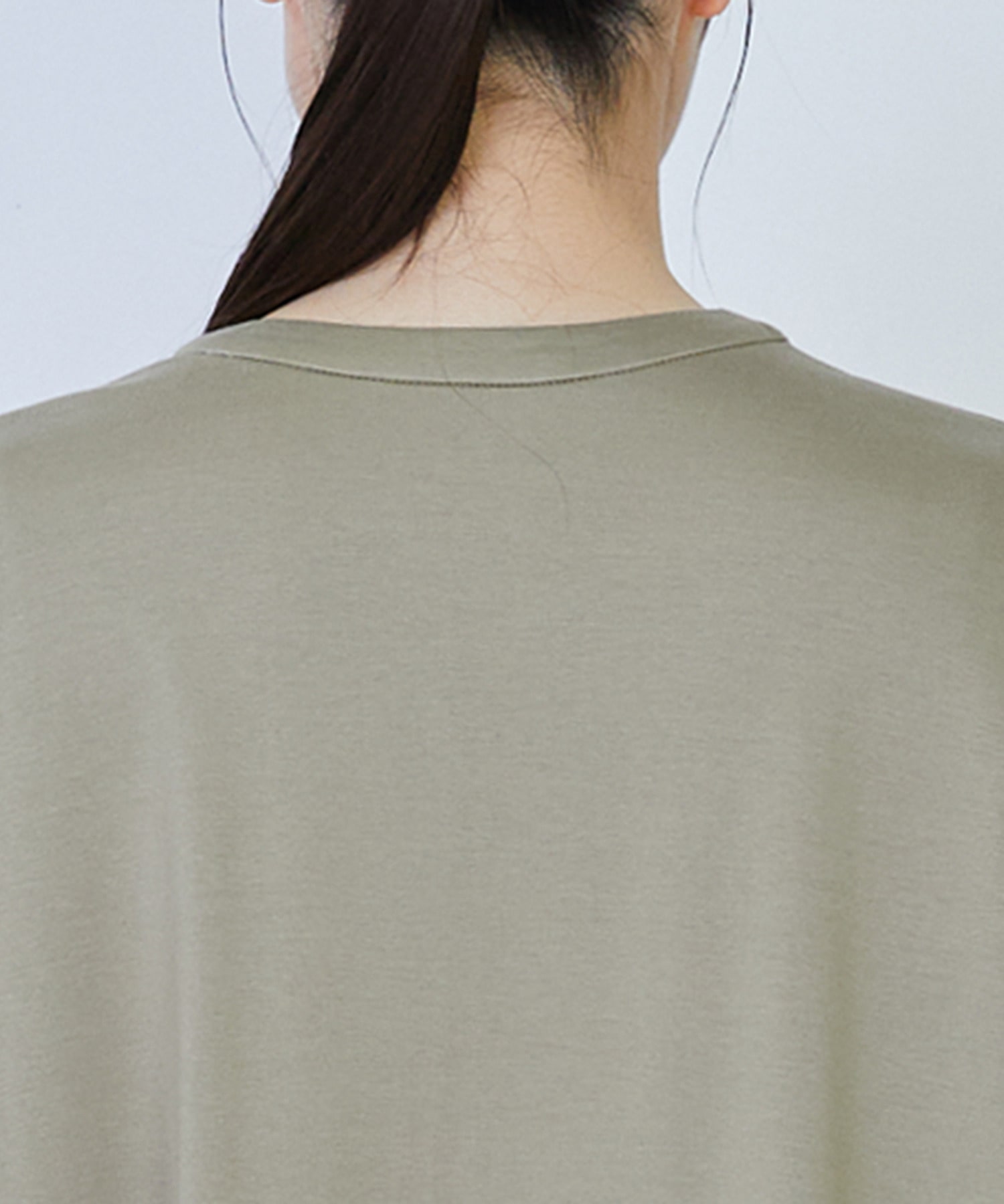 【LOISIR】コットンポンチコンビネーションワンピース 詳細画像 グリーン系その他 17