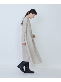 【LOISIR】グランジリネンシャツワンピース 詳細画像 キナリ 2