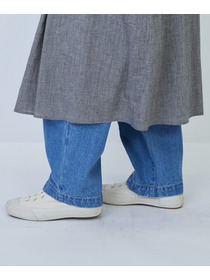 【LOISIR】リネンコットンヤクローンシャツワンピース 詳細画像 グレー 12