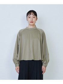 【LOISIR】コットンポンチコンビネーションブラウス 詳細画像 グリーン系その他 11