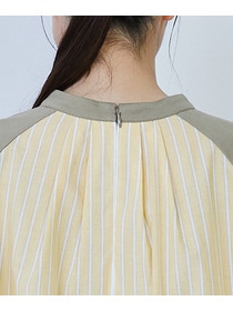 【LOISIR】コットンポンチコンビネーションブラウス 詳細画像 グリーン系その他 15