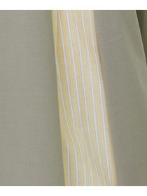 【LOISIR】コットンポンチコンビネーションブラウス 詳細画像 グリーン系その他 17