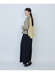 【LOISIR】コットンポンチコンビネーションブラウス 詳細画像 グリーン系その他 9