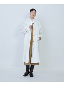 【LOISIR】グランジコットンポプリンステンカラーコート 詳細画像 ベージュ 1