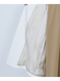 【LOISIR】グランジコットンポプリンステンカラーコート 詳細画像 ベージュ 11