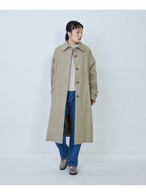 【LOISIR】グランジコットンポプリンステンカラーコート 詳細画像 ベージュ 12