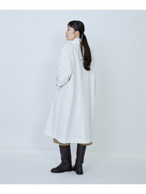 【LOISIR】グランジコットンポプリンステンカラーコート 詳細画像 ベージュ 7