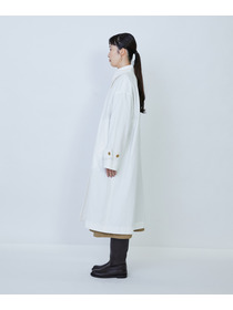 【LOISIR】グランジコットンポプリンステンカラーコート 詳細画像 ベージュ 9