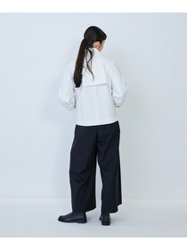 【LOISIR】グランジコットンポプリンショートトレンチ 詳細画像 ホワイト 13