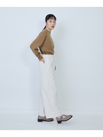 【LOISIR】コットンタイプライターワイドパンツ 詳細画像 キナリ 4