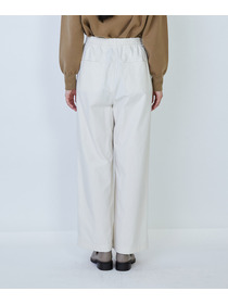 【LOISIR】コットンタイプライターワイドパンツ 詳細画像 キナリ 8