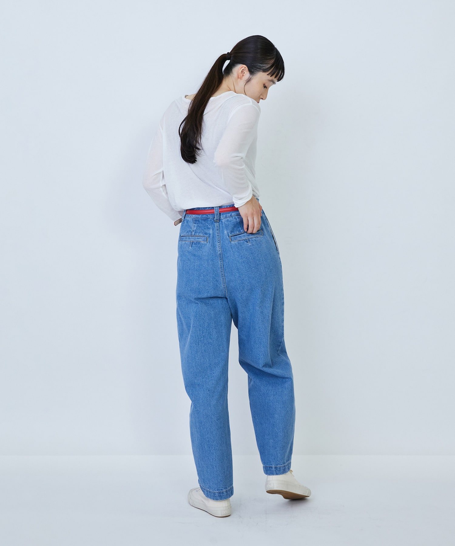 【LOISIR】デニムバルーンパンツ 詳細画像 ライトブルー 6