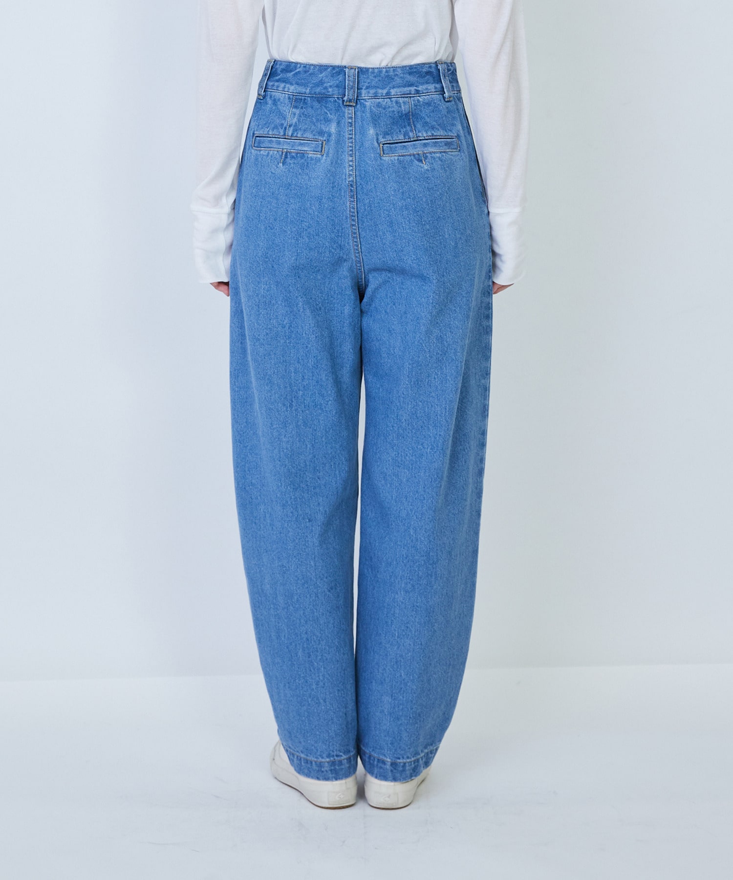 【LOISIR】デニムバルーンパンツ 詳細画像 ライトブルー 9