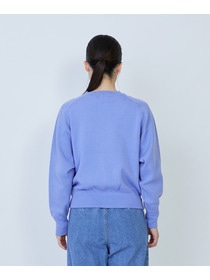 【LOISIR】コットン接結編みニットブルゾン 詳細画像 ブラック 14