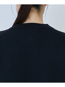 【LOISIR】コットン接結編みニットブルゾン 詳細画像 ブラック 23