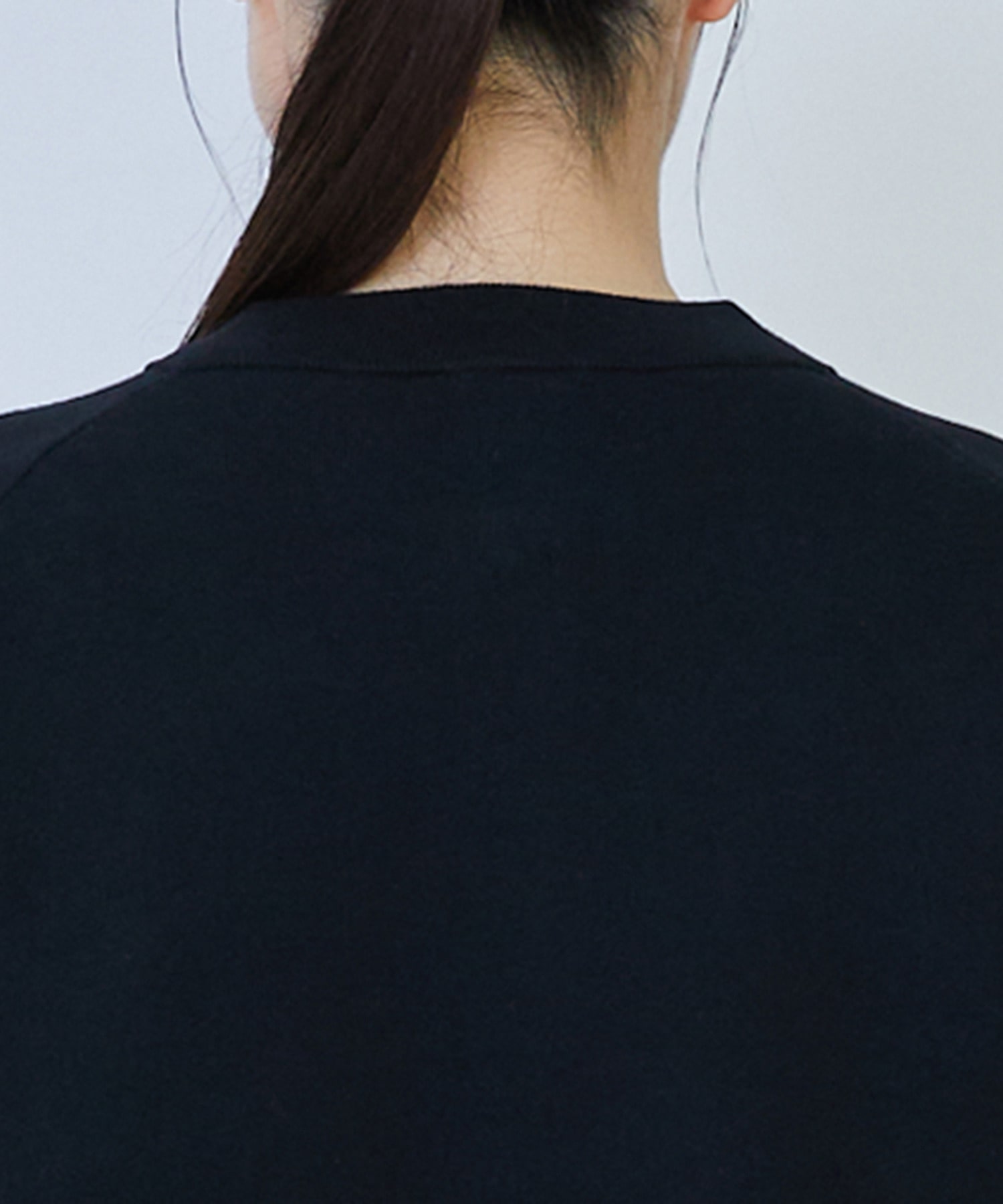 【LOISIR】コットン接結編みニットブルゾン 詳細画像 ブラック 23