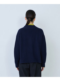 【LOISIR】ウール天竺ダブル釦カーディガン 詳細画像 ネイビー 21