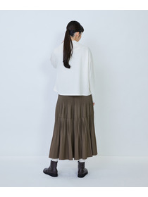 【LOISIR】ウール天竺ダブル釦カーディガン 詳細画像 ネイビー 4