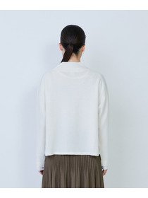 【LOISIR】ウール天竺ダブル釦カーディガン 詳細画像 ネイビー 7