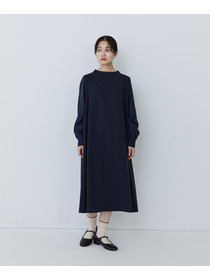 【congés payés】ジャカードスリープワンピース 詳細画像 ブラック 11