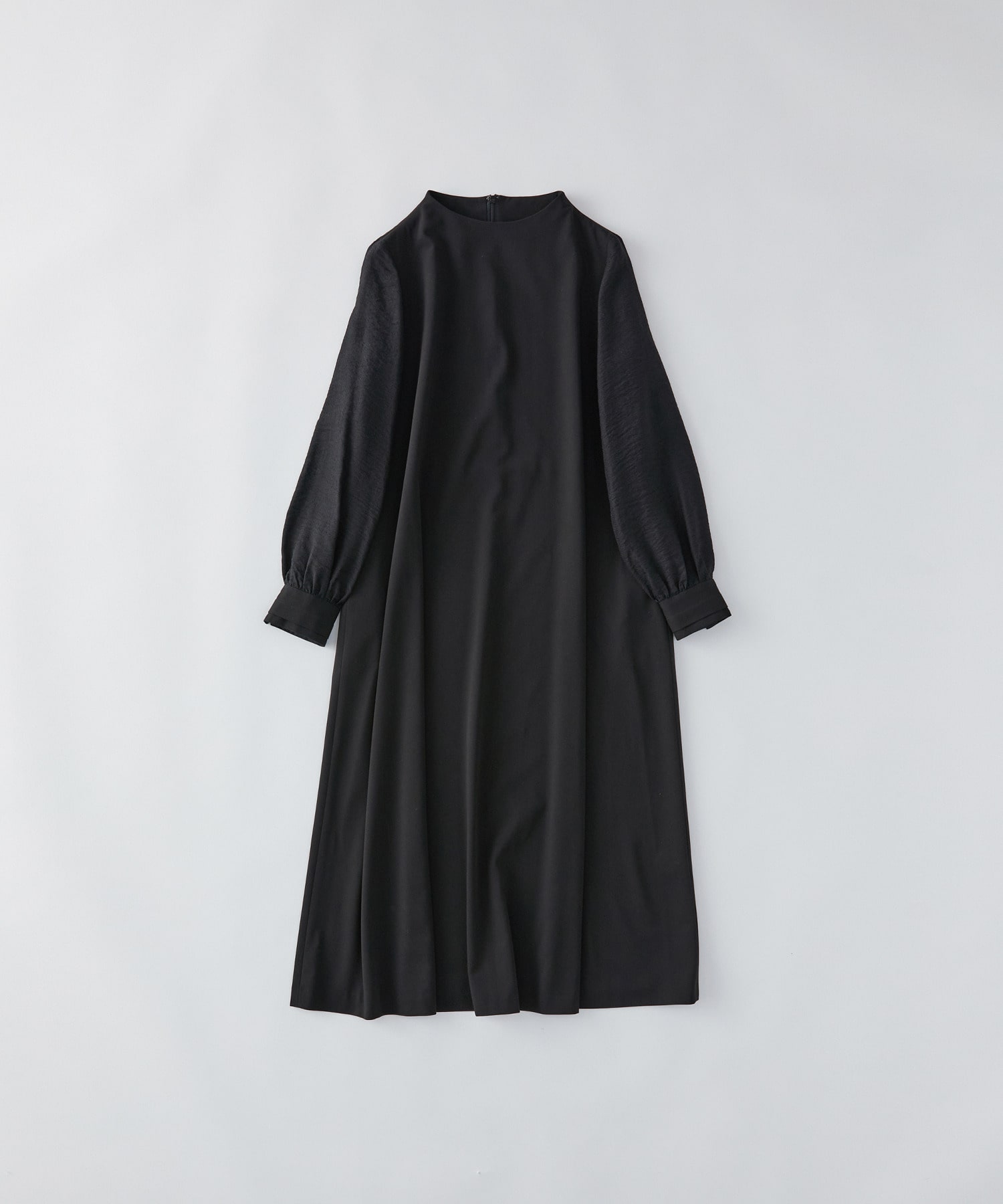 【congés payés】ジャカードスリープワンピース 詳細画像 ブラック 1