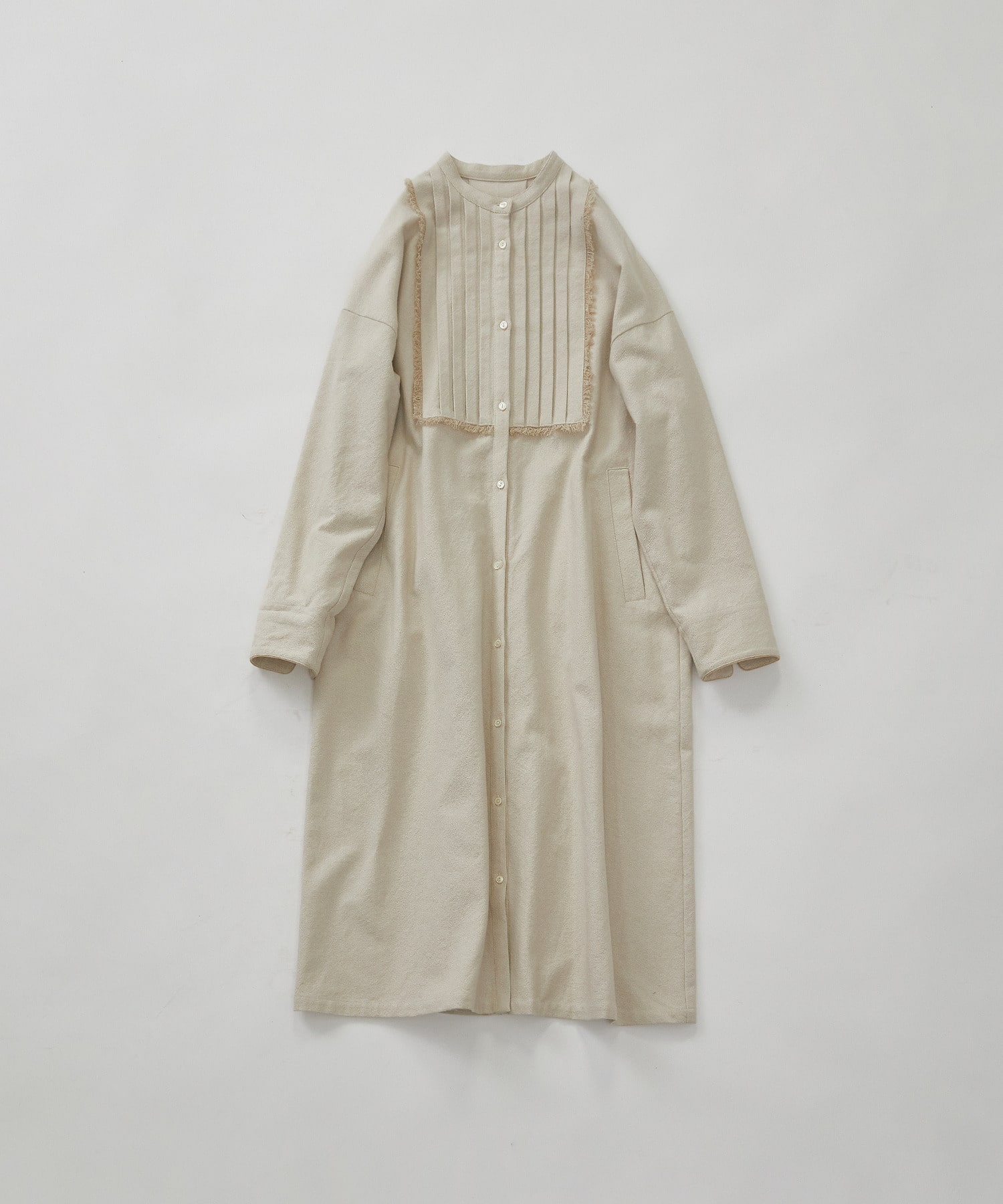 【congés payés】フリンジヨークワンピース 詳細画像 キナリ 1