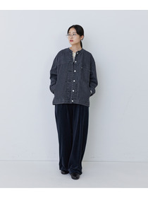 【congés payés】【FAVE】ボアカラーブルゾン 詳細画像 ブラック 15