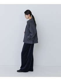 【congés payés】【FAVE】ボアカラーブルゾン 詳細画像 ブラック 16